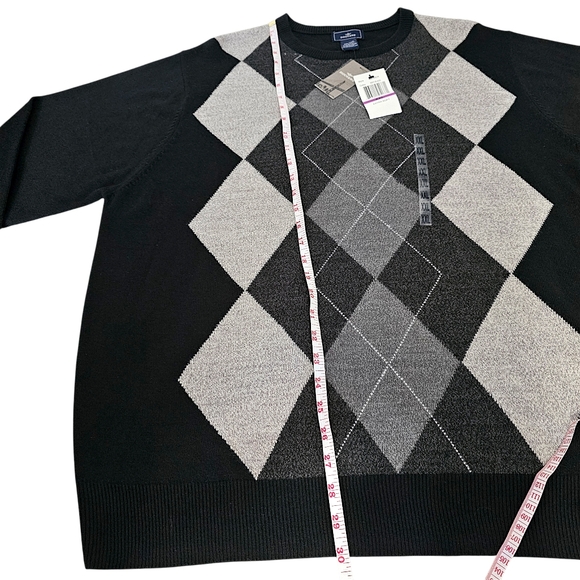 Dockers 2009 Men's Argyle Crewneck Sweater - Size XXL - Picture 8 of 10